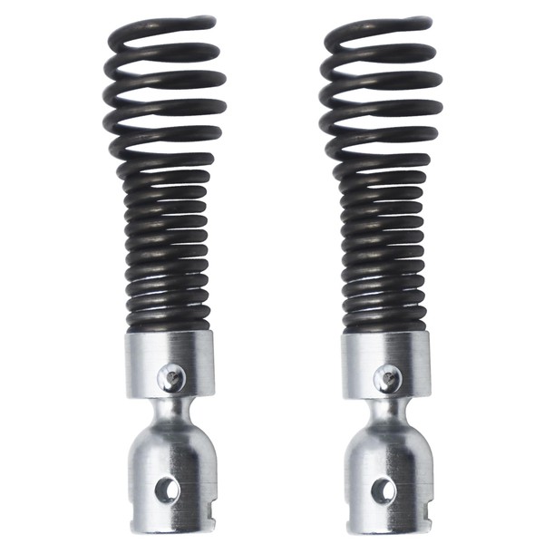 2pcs 63065 Drop Head Auger 4 in. L,Steel, Grey, 63065