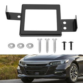 Radar Sensor Protector Cover Compatible with Honda Accord 2018-2022–Fit for Accord Models Featuring Front Radar Sensor– Heavy-Duty Steel Anti-Theft Bracket(Black)