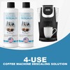 Descaling Solution for Coffee & Espresso Machines - 2 Bottle