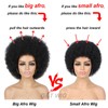 G&T Wig 70s Afro Wigs for Black Women, Blonde Afro