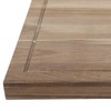 Gdrasuya10 Acacia Wood Stove Cover Noodle Board Stove Cover with
