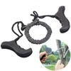 19 Inch High Reach Tree Limb Hand Rope Saw, Sharp