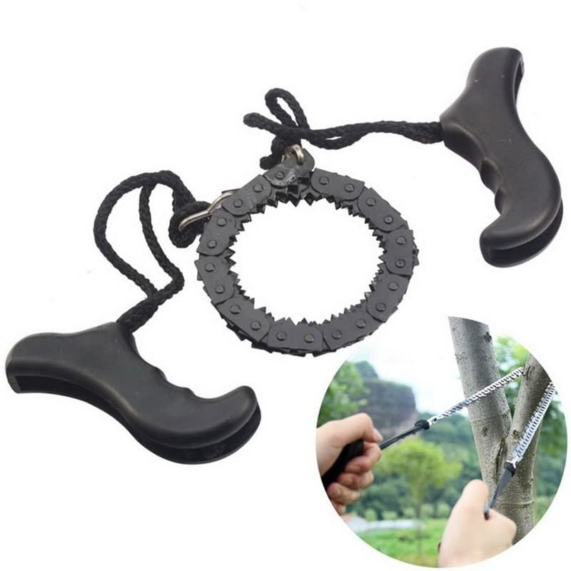 19 Inch High Reach Tree Limb Hand Rope Saw, Sharp
