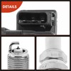 A-Premium Set of 6 Ignition Coil Pack and Iridium Spark