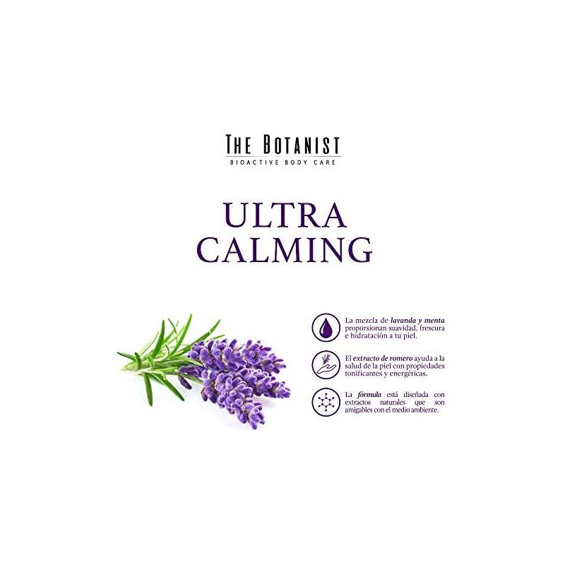 The Botanist Body Cream The Botanist Lavender + Mint 400,