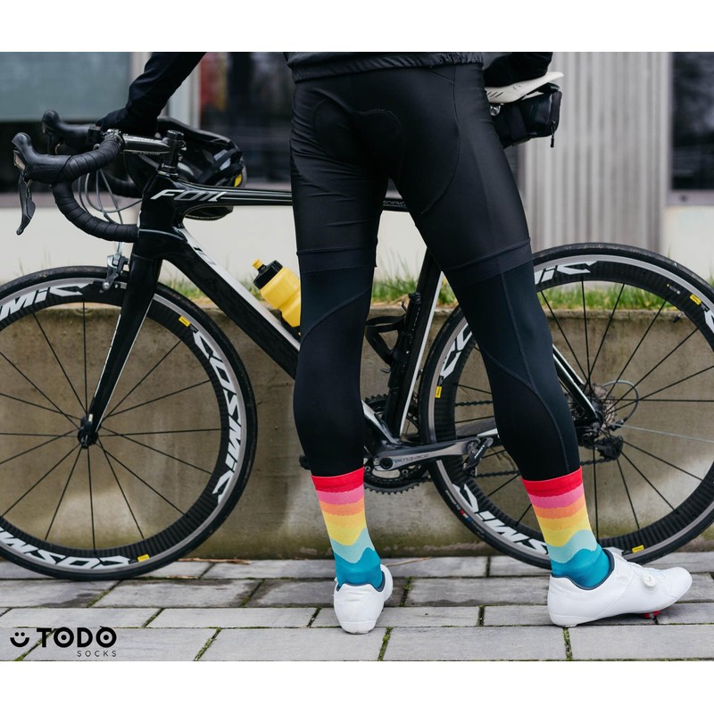 TODO Cycling Socks for Men and Women Breathable Road Bike