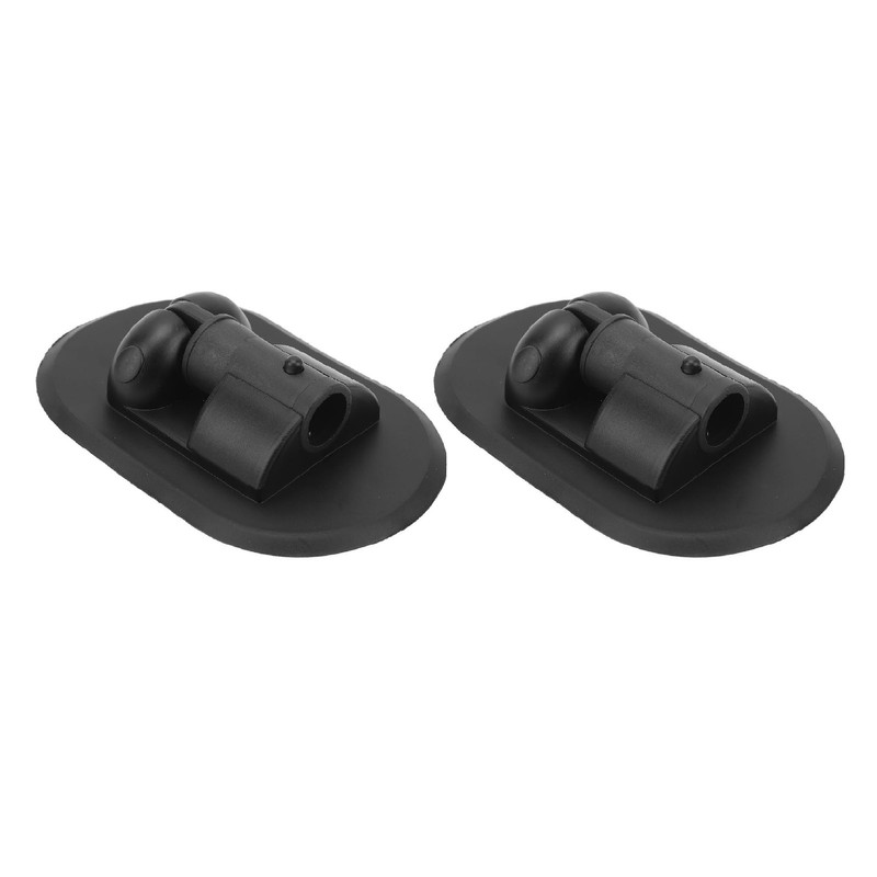 2PCS Inflatable Boat Tent Base PVC 180 Degree Rotation Kayak