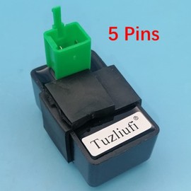 Tuzliufi CDI Caja Baja para Honda Coolsport Kazuma Choppers NST Redcat SUNL Taotao Terminator v-bike Xr50 CRF 4 Tiempos Motor de Cilindro Horizontal 50 70 90110125 Cc 5 Pines Dirt Bike Quad ATV Z184