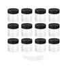 12 Pcs 10ML Empty Cosmetic Jars, Sample Pots, Travel Pots