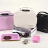 Gosstek PU Leather Smell Proof Bag with Combination Lock, Childproof