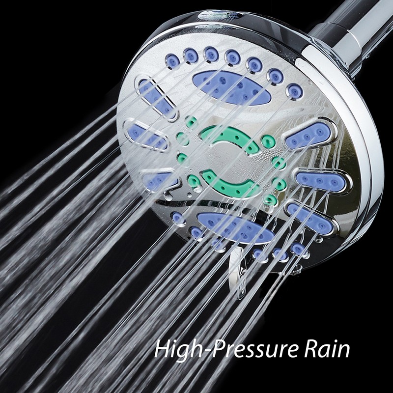 AquaStar Elite High-Pressure 6-setting Extra-Large Luxury Spa Shower Head with