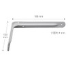 Tsukakoshi Seisakusho Angle Bracket, Shelf Bracket, L-Shaped Metal Fittings, 7.1