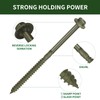 Timber Screws #14 x 2.5 inch, Heavy Duty Wood Screws