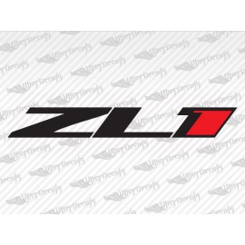 Oracal 651 2 X Camaro "ZL1" Decals Stickers Emblem Logo Vinyl Chevy Racing