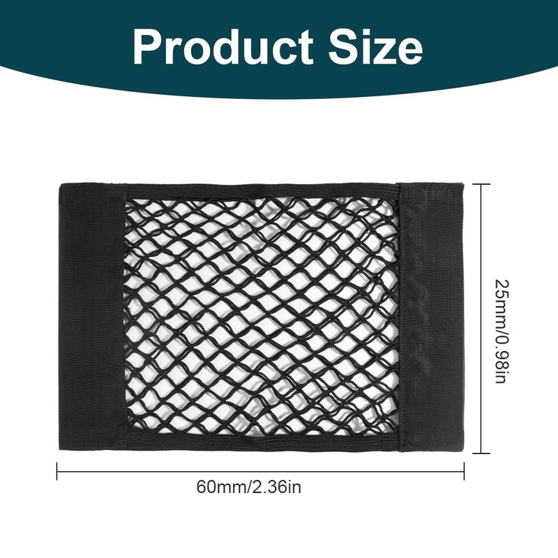 Car Boot Net Bag, Pack of 2, 60 x 25