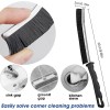 Crevice Cleaning Brush,New Multifunctiona<wbr/>l Brush Tool, Black