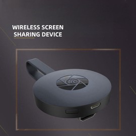 Wireless Display Dongle Adapter, HDMI Display Adapter, Wireless Receiver Dongle for Same Screen Device, 1080P Streaming Video/Audio From Laptop, PC, Smartphone