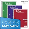 Oxford 3-Subject Notebook, 8-1/2" x 11", College Rule, 120 Sheets, 2 Dividers (65361)