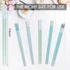 Chopsticks Reusable Dishwasher Safe, GLAMFIELDS 5 Pairs 9.5 Inches Premium