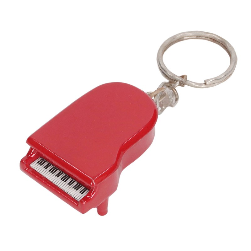 Mini Piano Pendant Keychain Micro Decoration Simulation Piano Key Chain