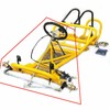DDBESSIC Go Kart Steering Kit, 640mm Front Steering Wheel Gear
