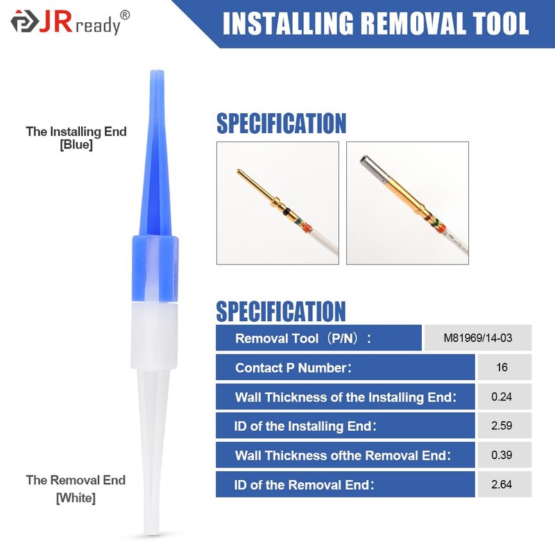 JRready 25Pcs M81969 14 03 16 Solid Barrel Installing Removal