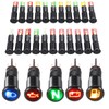 C-FUNN 12/24/36V 12mm LED Dash Warning Light - 001