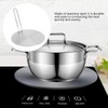 Heat Diffuser,Stainless Steel Induction Diffuser Plate with Foldable Handle for
