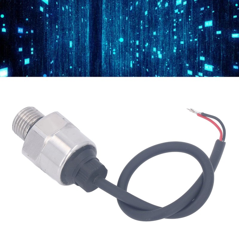 Pressure Transmitter G1/4in 4‑20mA Output 0‑0.5Mpa Range Pressure Transducer Sensor