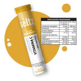 Vitamina C Seltz Tabletas Efervescentes