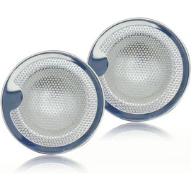 LUKDUNG Thermomix Accessories Splash Guard Strainer Stainless Steel Replacement Filter Accessories Replacement Parts Compatible with TM5 TM6 TM31 Food Processor Pack of 2