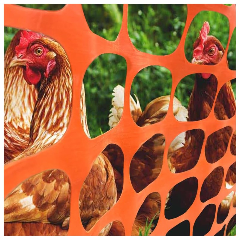 Electriduct Plastic Construction Fencing 250 Feet Orange Netting Barrier Safety