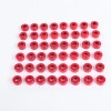 Unbranded 48x Red CNC Engine Bolt Cover Caps Kit For