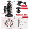 VAZESWIN Aluminum Alloy Camera Mount with 1/4" Thread Tripod Adapter