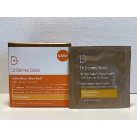 Dr. Dennis Gross Dr Dennis Gross Alpha Beta Gradual Glow Pad Self-Tanner For Face 20 towelettes