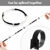 60Pcs Cable Ties Reusable Adjustable Cable Straps Hook and Loop