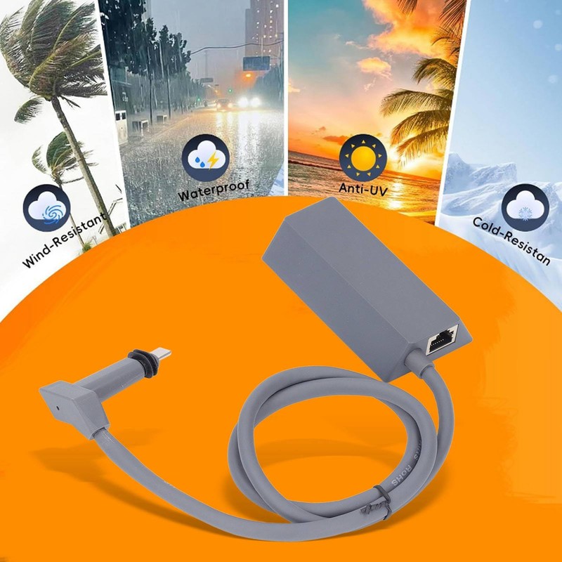 Ethernet Adapter, 10ft Ethernet Adapter Extender Cable Replacement for Generic