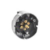 HELLA 8JB 001 941-002 Socket - 7-pin connector - Tin