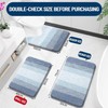 smiry Microfiber Bath Mat, 40 x 60 cm, Non-Slip Super
