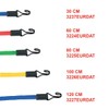 Master Lock Flat Bungee with Hooks [100 cm Bungee Cord]