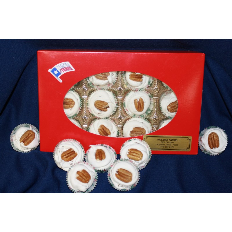 12 Piece Divinity Gift Box (With Pecans) Old Fashioned Divinity,