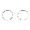 Generic Sterling Silver 8mm Hinged Nose Hoop Ring – Hypoallergenic,