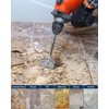 SDS Plus Chisel, Firecore 3 In. by 6.5 In. Tile