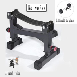 2 Stand Quiet Deadlift Barbell Elevation Stand Black