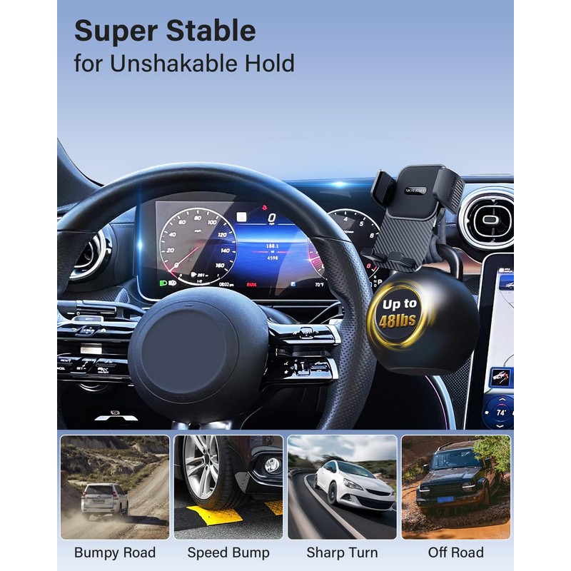 SKYLOTEC Car Phone Holder for Mercedes-Benz GLC 2023-2026/C-Class 2022-2026