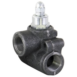 Buyers Products HRV10018 In-Line Relief Valve, 1 NPTF Port Size, 3 Port, 30 Max Flow Rate, 1501-3000 PSI Pressure Range, Hydraulic Accessories for Trucks & Trailers