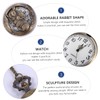 Gatuida Vintage Pocket Watch Mens Creative Pocket Watch Hollow Animal