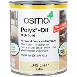 Osmo Polyx-Oil - 3043 Clear Satin - .75 Liter