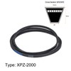 sourcing map XPZ2000 V-Belt Drive Belt 2000 mm Pitch Length