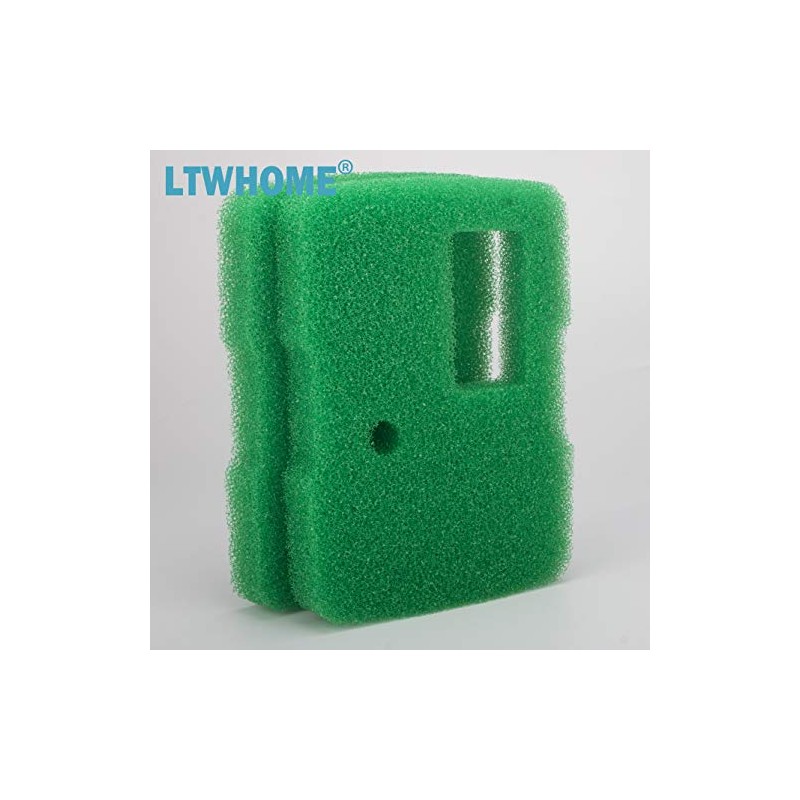 LTWHOME Compatible Green Filter Foam Replacement for All Pond Solutions